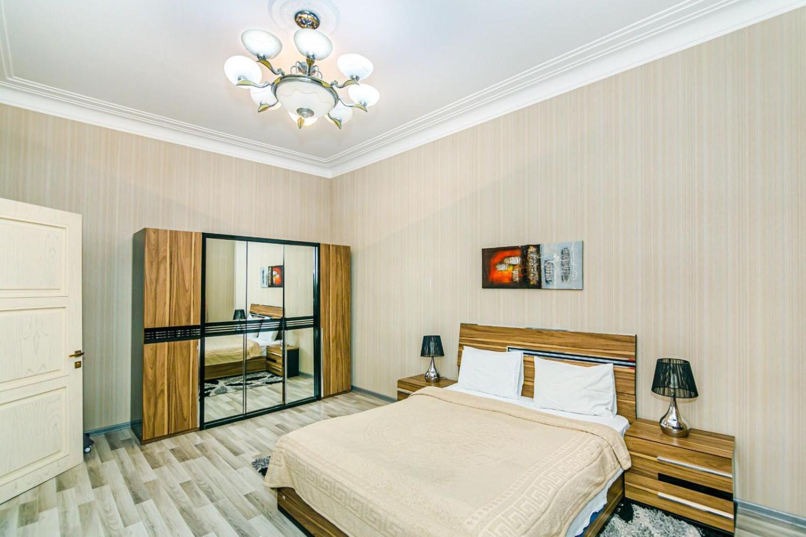 Azneft Square Deluxe Apartment Baku Zewnętrze zdjęcie