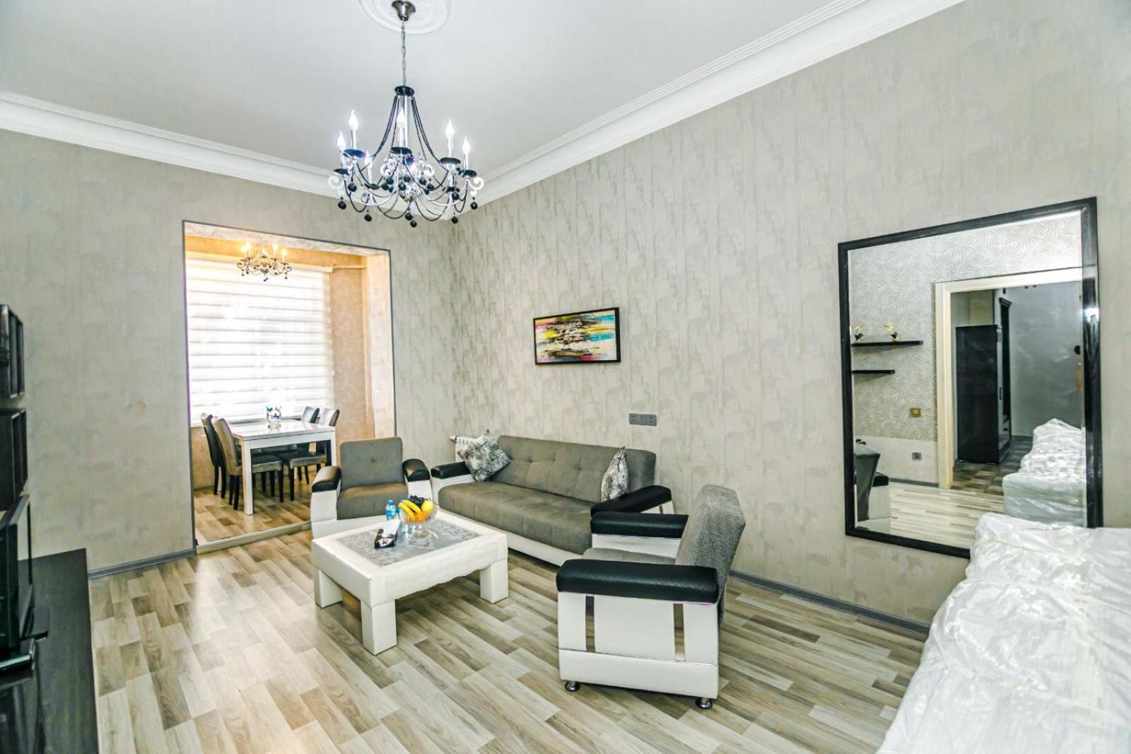 Azneft Square Deluxe Apartment Baku Zewnętrze zdjęcie
