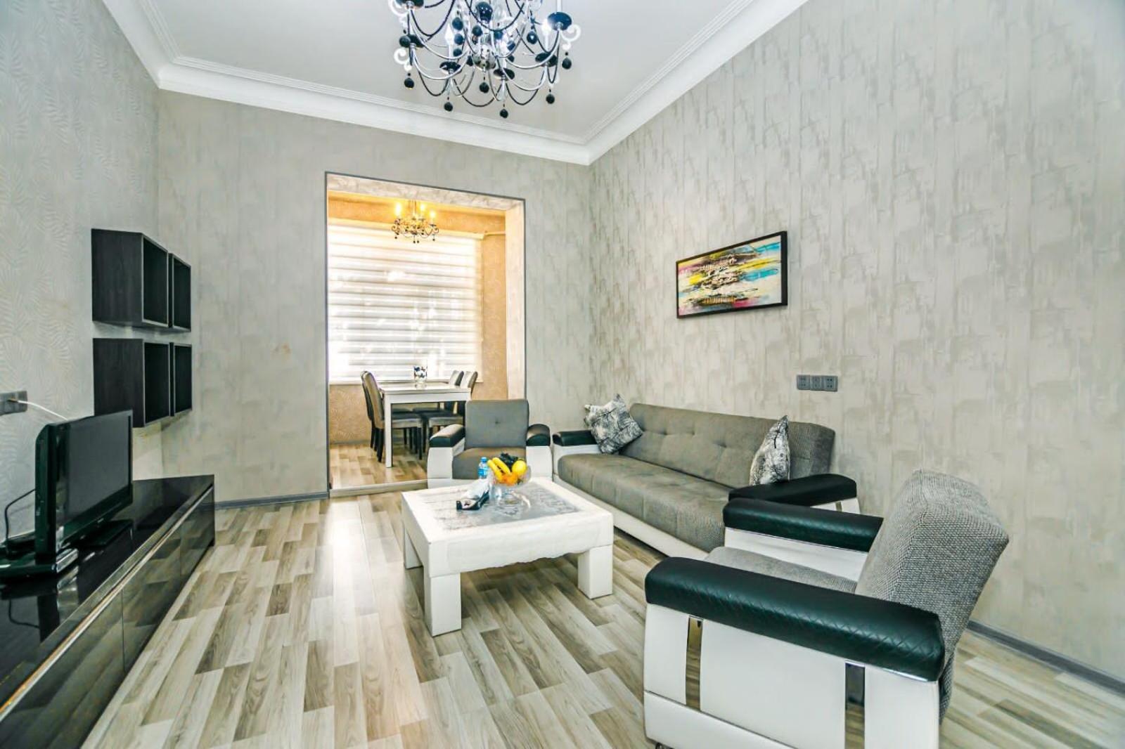 Azneft Square Deluxe Apartment Baku Zewnętrze zdjęcie