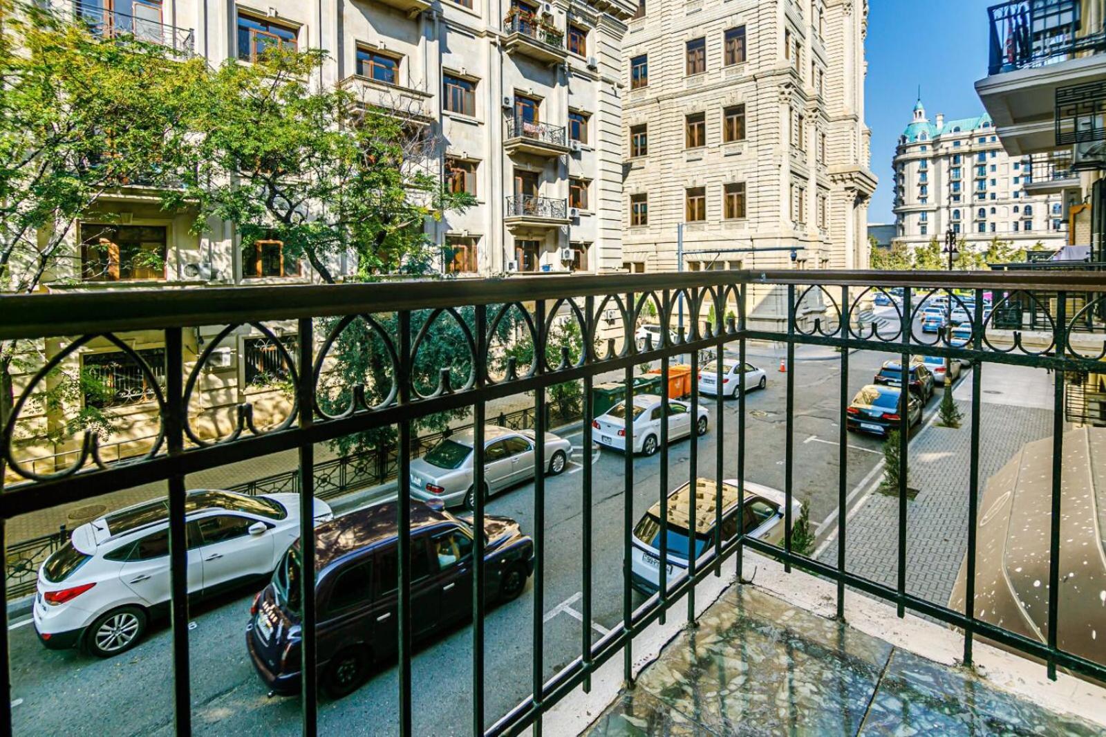 Azneft Square Deluxe Apartment Baku Zewnętrze zdjęcie