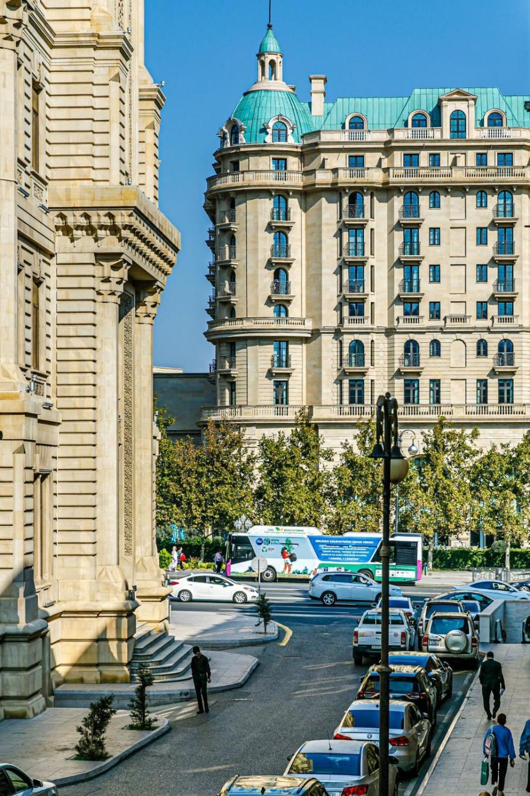 Azneft Square Deluxe Apartment Baku Zewnętrze zdjęcie