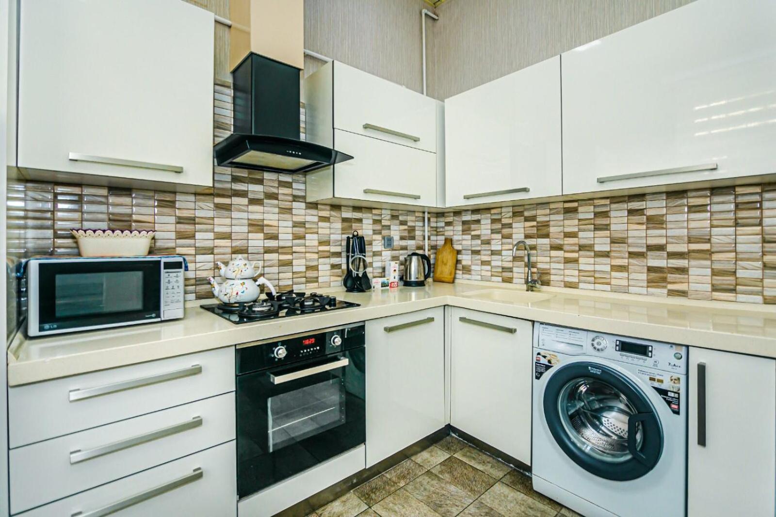 Azneft Square Deluxe Apartment Baku Zewnętrze zdjęcie