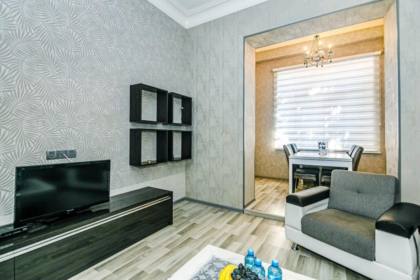 Azneft Square Deluxe Apartment Baku Zewnętrze zdjęcie