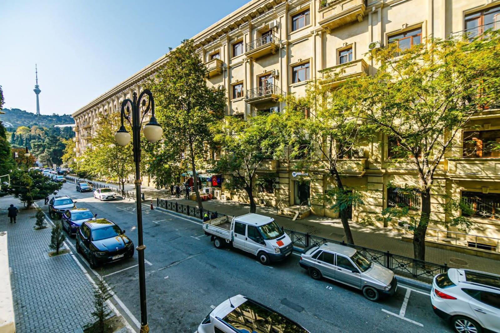 Azneft Square Deluxe Apartment Baku Zewnętrze zdjęcie