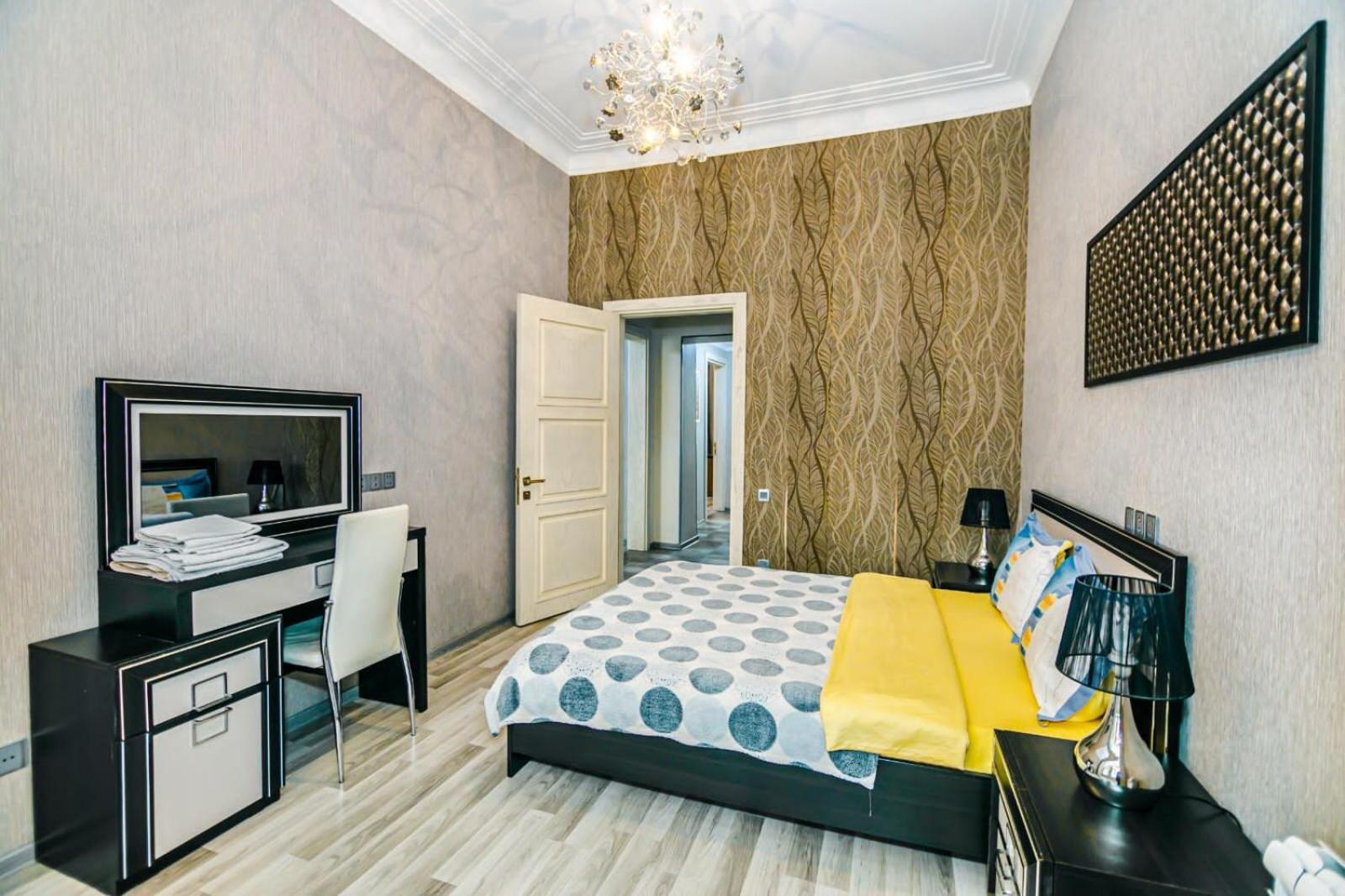 Azneft Square Deluxe Apartment Baku Zewnętrze zdjęcie